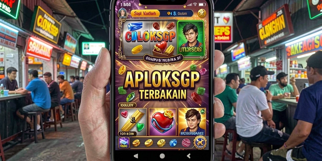 Tampilan utama COLOKSGP yang sederhana dan fungsional.