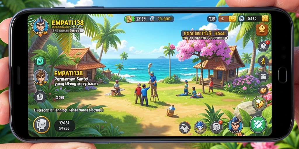 Tampilan gameplay <strong>EMPATI138</strong> yang penuh warna dan menarik.
