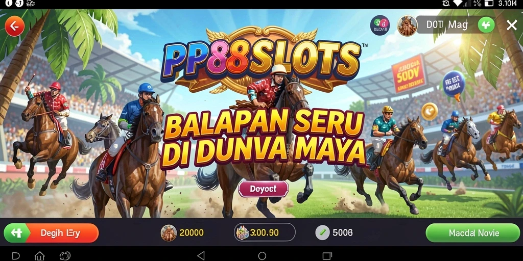 Gameplay Racing PP88SLOTS yang seru dan menantang.