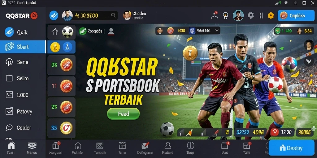 Tampilan gameplay menarik dengan berbagai pilihan taruhan.