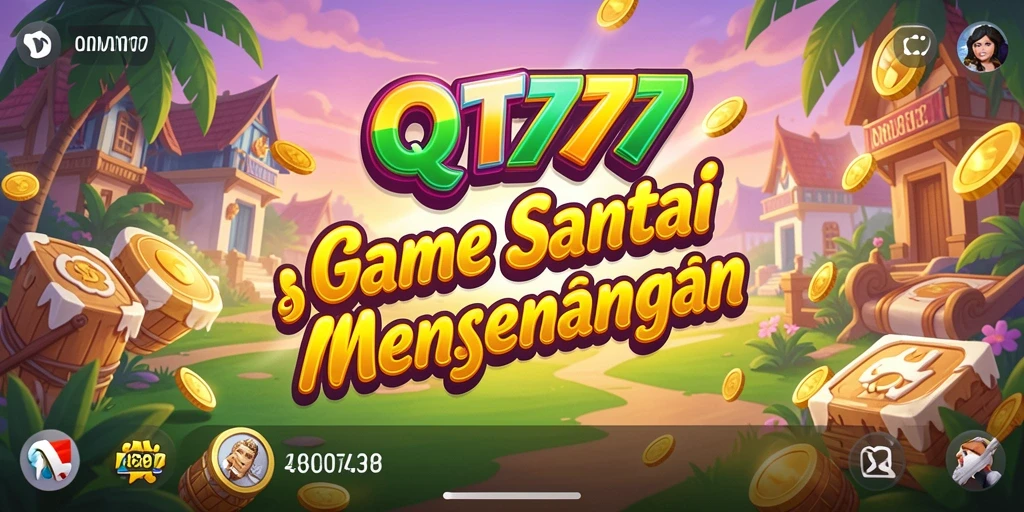 Screenshot QT777 menunjukkan gameplay santai dan seru.